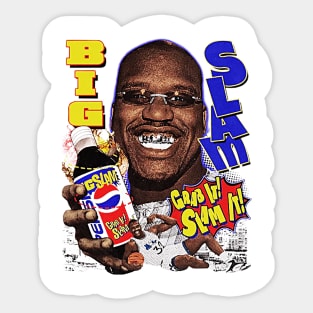 Shaq - Pepsi Big Slam - Shaquille O'Neal Sticker